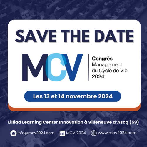 Congrès MCV 2024 (Management du Cycle de Vie)