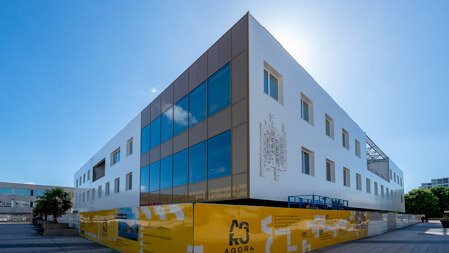 Vue extérieur de la Future BU SHS