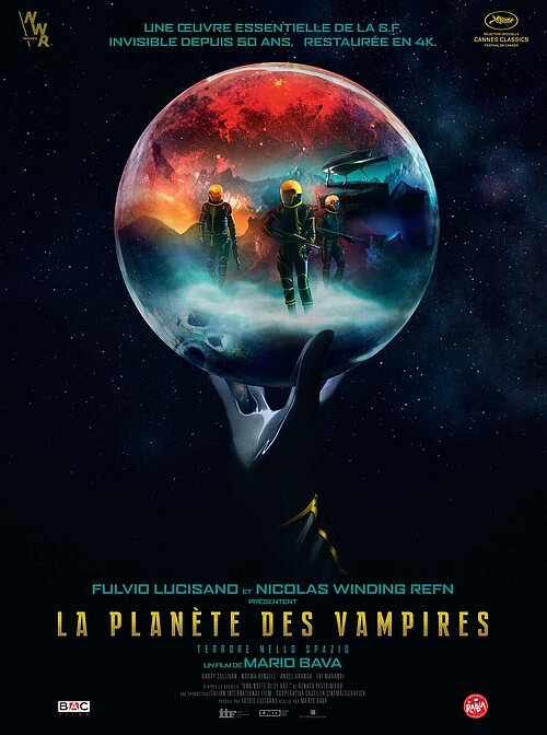 Affiche du film "La planète des vampires" de Mario Bava